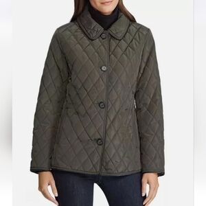 Ralph Lauren Quilted Women's Jacket Color Dark Moss Size Small New